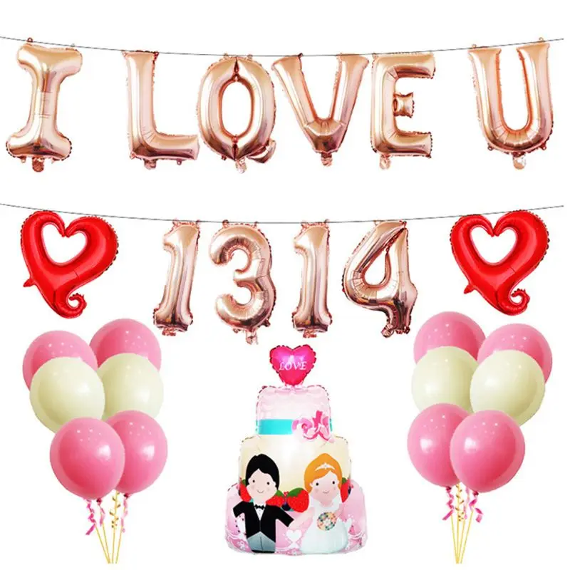 

Latex Balloons Birthday Wedding Party Decor Globos Accessories Supplies