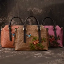 Новая Европейская и американская мода, женская кожаная сумка, Повседневная сумка через плечо, кожаная переносная ретро сумка, женские сумки