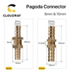 Cloudray-Cabeza de Pagoda de cobre, 8mm y 10mm para tubería de agua, tubo de Gas líquido ► Foto 3/6