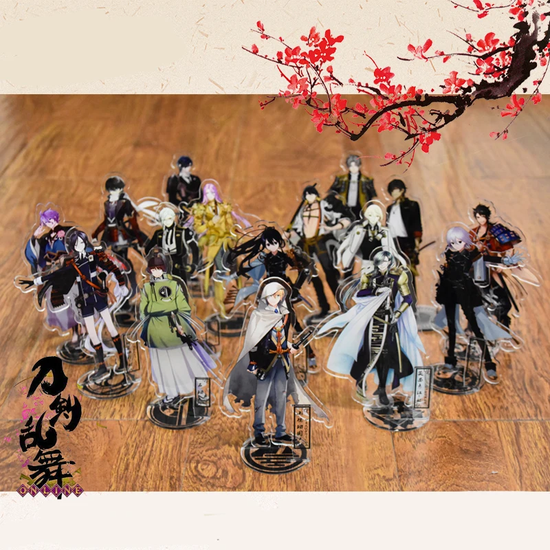 Аниме Touken Ranbu Online Ishikirimaru yamanbagirikunihiro Kasenkanesada Косплэй акриловый стол подставка
