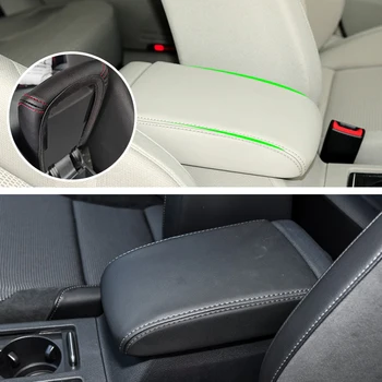 

Car Microfiber Leather Center Console Armrest Box Cover Protective Trim For VW Golf 7 MK7 2014 2015 2016