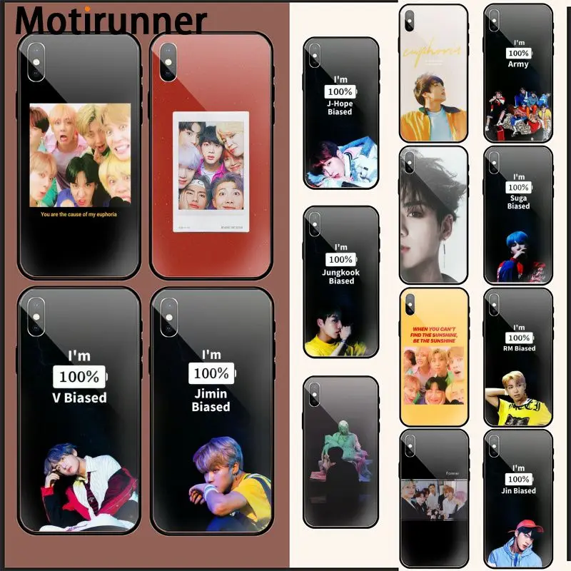 Motirunner KPOP Army Euphoria Jungkook Корея красивый чехол для телефона iPhone 11 pro XS MAX 8 7 6 6S Plus X 5 5S SE XR