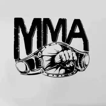 

MMA Club Sticker Boxer Kickboxing Car Decal Free Combat Vinyl Striker Wall Decor Mixed Martial Arts Club Decals