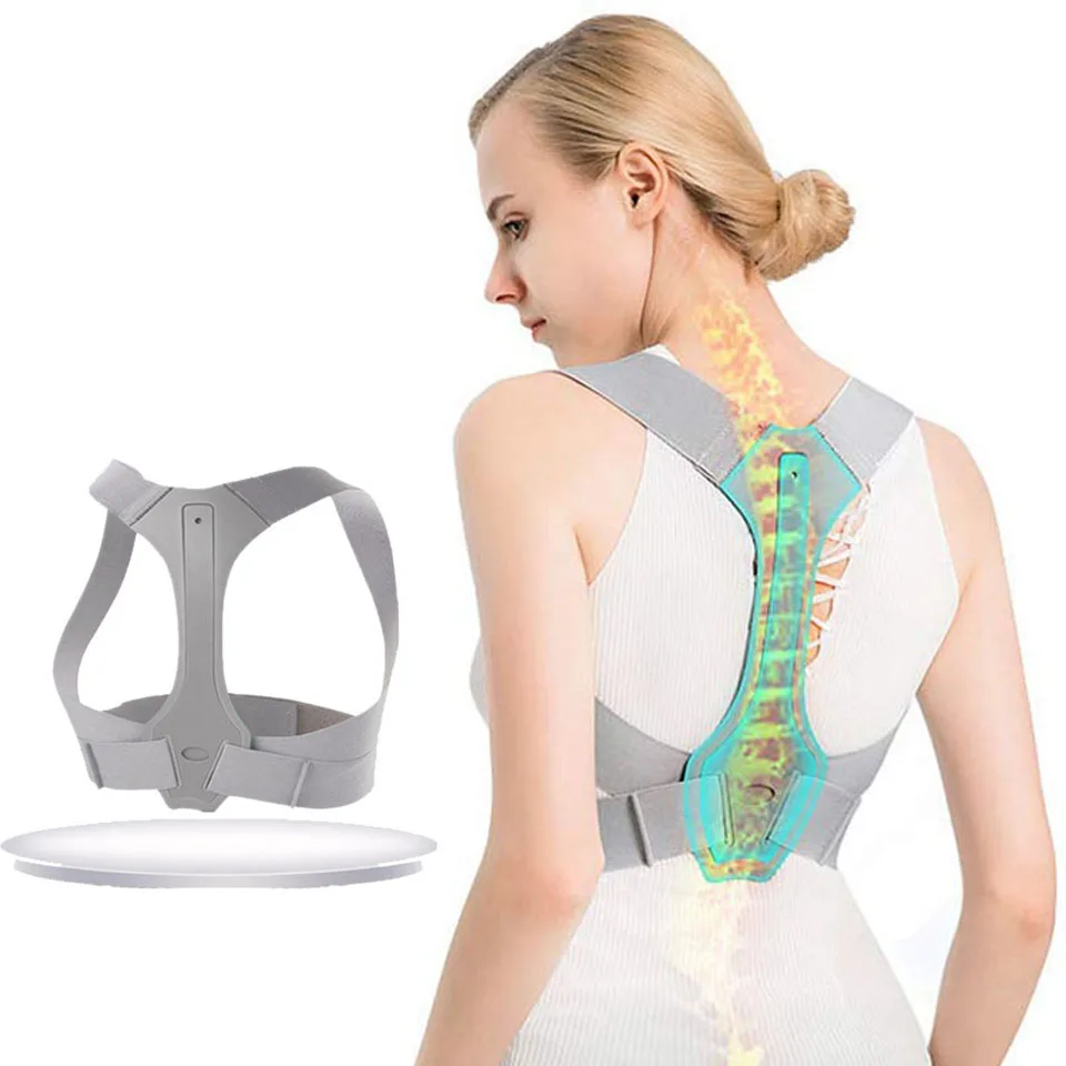 

Posture Corrector for Men and Women Posture Corrector Adjustable Upper Back Brace for Clavicle Support and Providing Pain Relief
