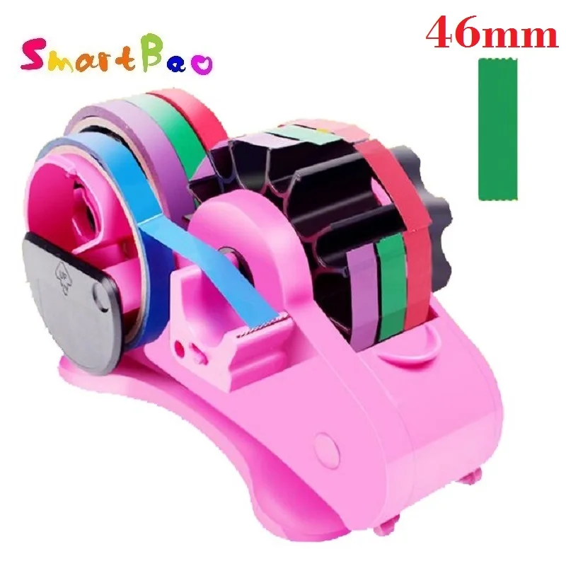 auto-tape-dispenser-with-46mm-fixed-length-tape-cutter-desk-assessories-school-stationary-scrapbooking-tools-random-color