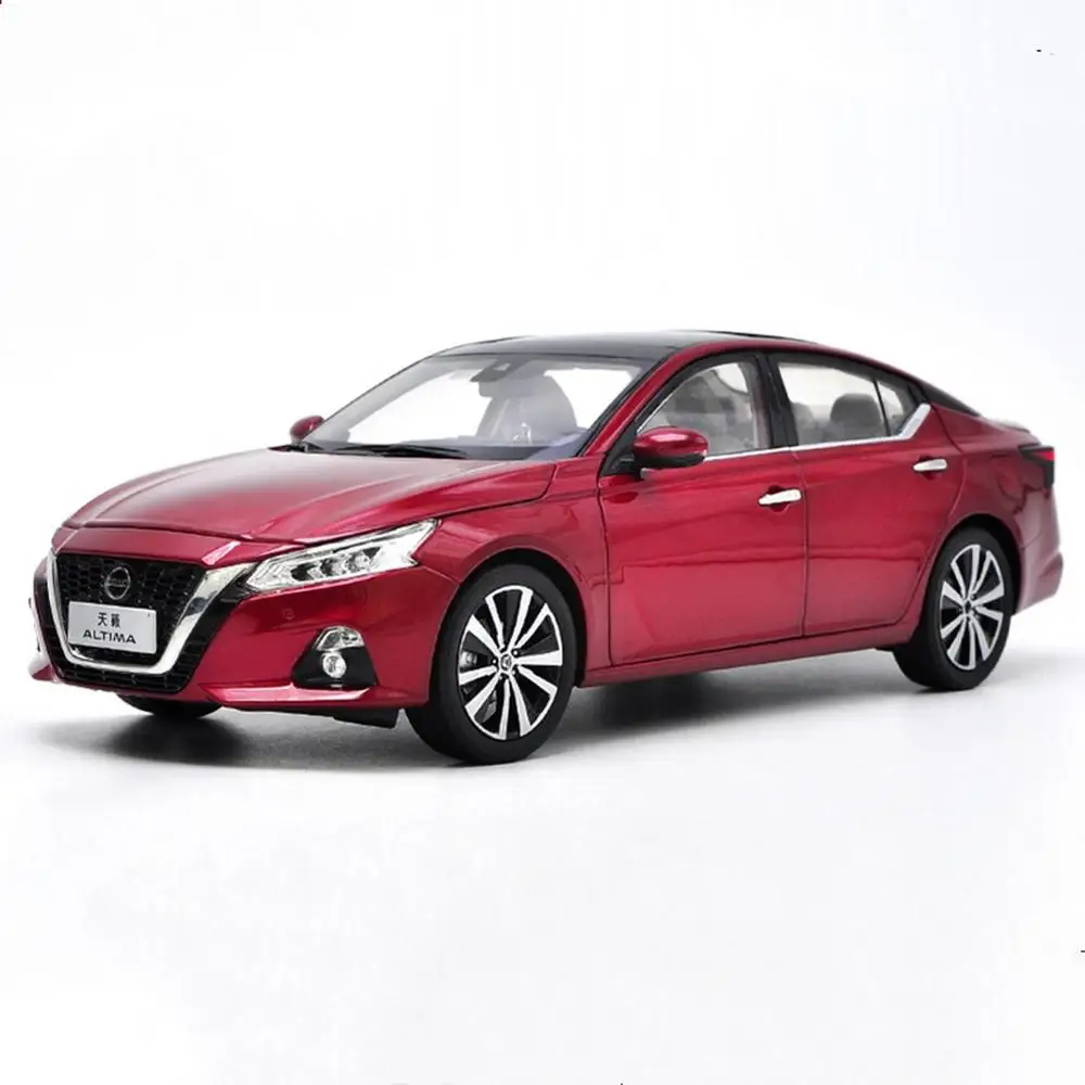 1/18 масштаб Nissan Altima красный литье под давлением модель автомобиля коллекция игрушек подарок