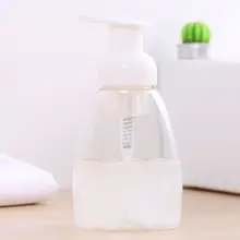 2шт 2шт 250 мл Прозрачный Пенящийся флакон пузырьковый многоразового мыла дезинфицирующее средство дозатор насос косметический шампунь лосьон контейнеры для ванной комнаты