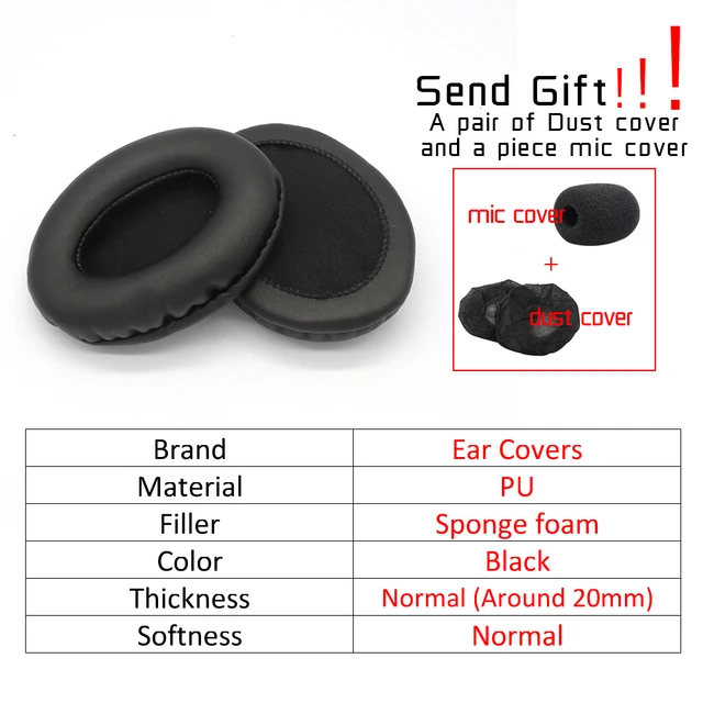 Ear Pads For Microsoft Lifechat LX3000 
