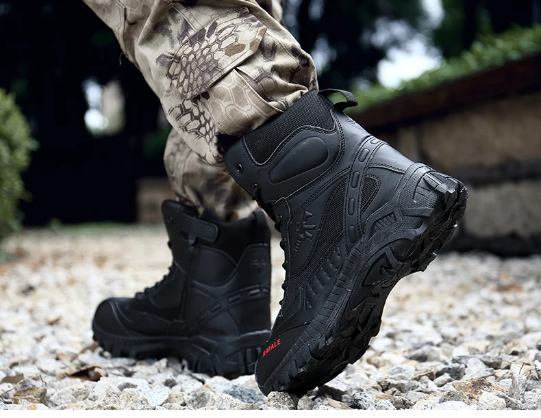 China manufacturer OEM army boots military tactical