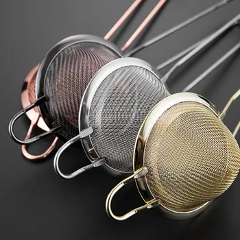 

Stainless Steel Cocktail Strainer Strainer Bar Tool Bartending Filter Fine Mesh Strainer For Removing Bits From Juice Julep