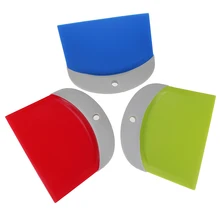 1 шт. тестовых и кондитерских изделий масло Ножи Пластик крем гладкая лопатка для приготовления торта печь нож для выпечки, для рубки теста резак Кухня гаджет