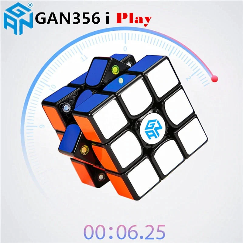 GAN356i play Магнитный 3x3x3 магический куб 3x3 скоростной головоломка GAN356 i cubo magico GAN 356 gans