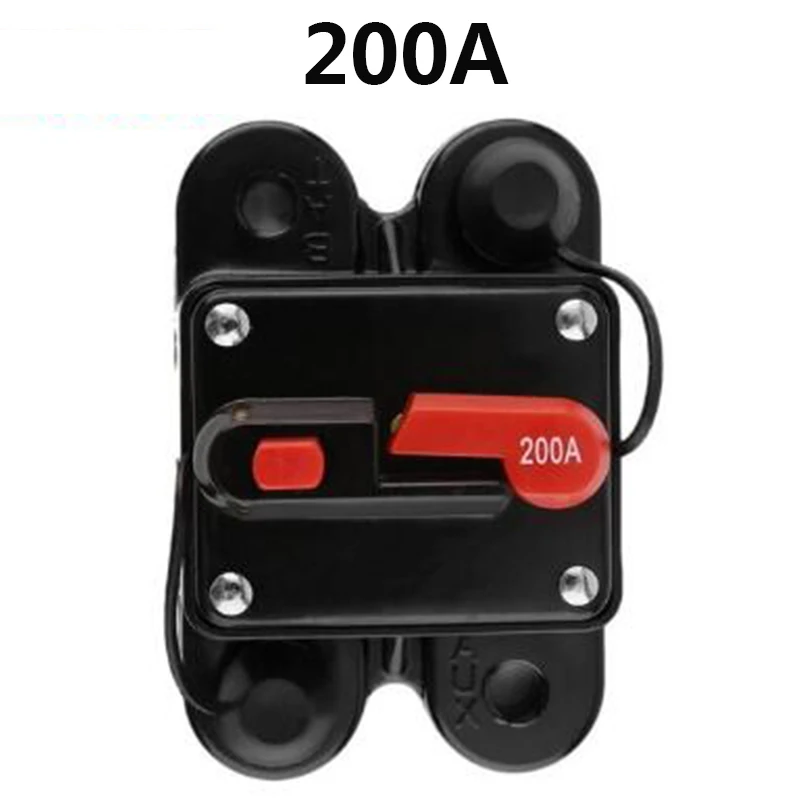200A 50A Car Audio встроенный автоматический выключатель предохранитель для 12 В защиты SKCB-01-100A 60A 80A 100A 125A 150A 200A 250A 300Aoptional - Цвет: 200A