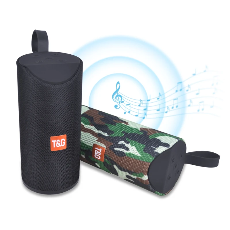 Best TG 113 Waterproof Portable Column Bluetooth Music Speakers Acoustic Column Ses sistemi Outdoor Boom Box Soundbar Subwoofer FM