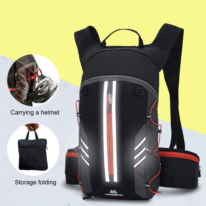 

Bicycle Backpack Ultralight Bicycle Water Bag Rainproof Sport Backpack 10L Capacity Nylon Waterproof Bike Bags