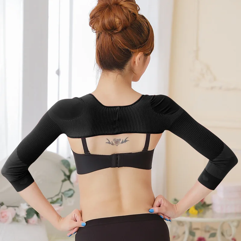 spanx thong Arm Shaper Back Shoulder Corrector Weight Loss Slimming Underwear Shapers Anti Cellulite Humpback Prevent Arm Control Adelgazar spanx thong Shapewear