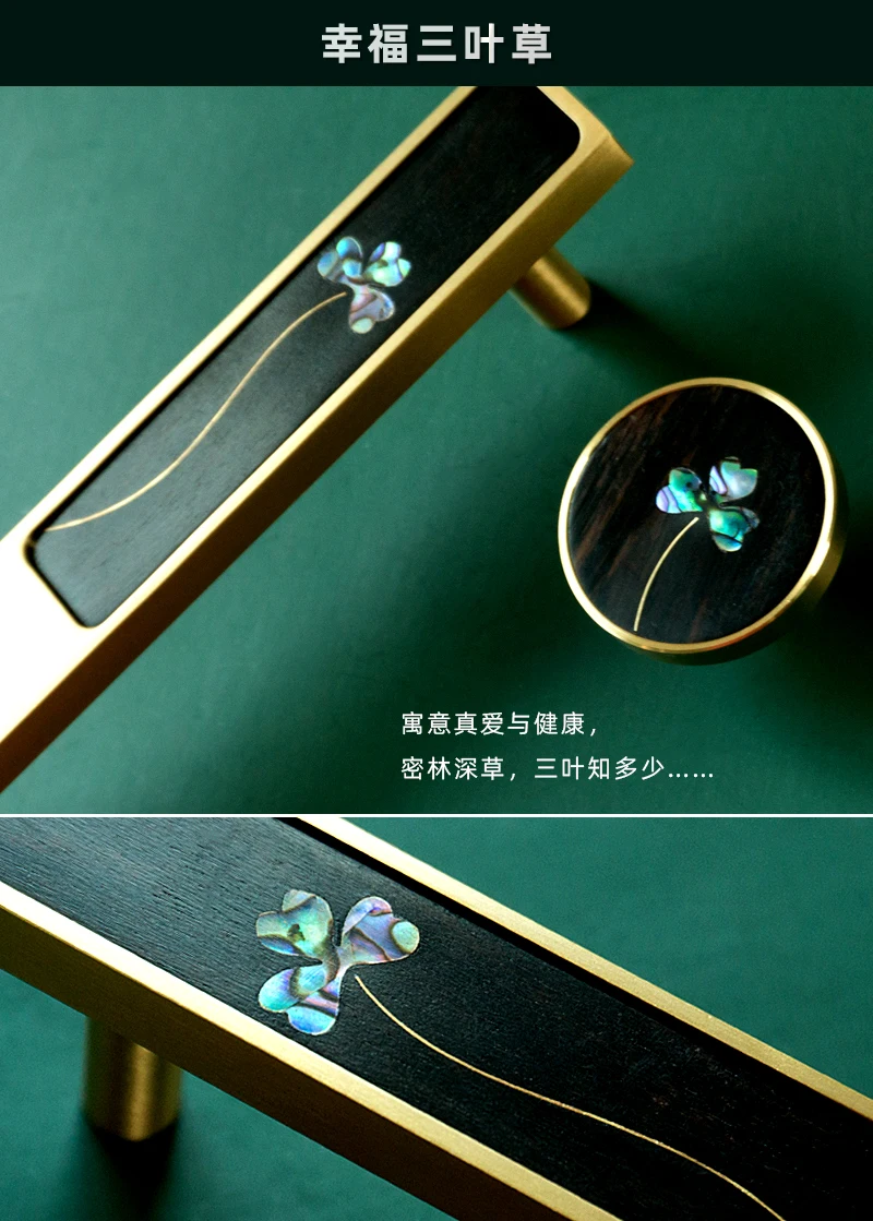 lidar com libélula armário armário porta alça de cobre puro