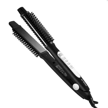 

Professional Hair Curlers & Straighteners Ceramic Ionic Fast Heating Plate Thermostatic LCD Display Hair Straightening For Women