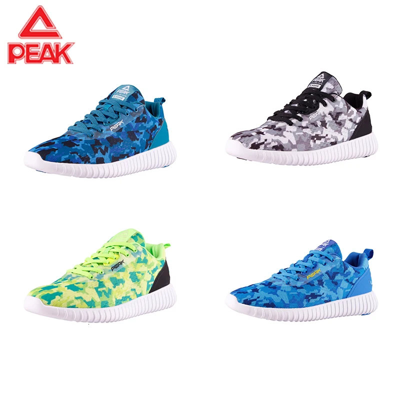 

PEAK Men's Culture Fitness Sneakers Cool Free Comfortable Breathable Sneakers Ultra Light Jogging Shoes EW7243H