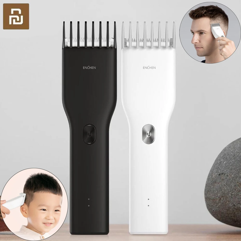 Электрическая машинка для стрижки волос Youpin Enchen Boost USB двухскоростная