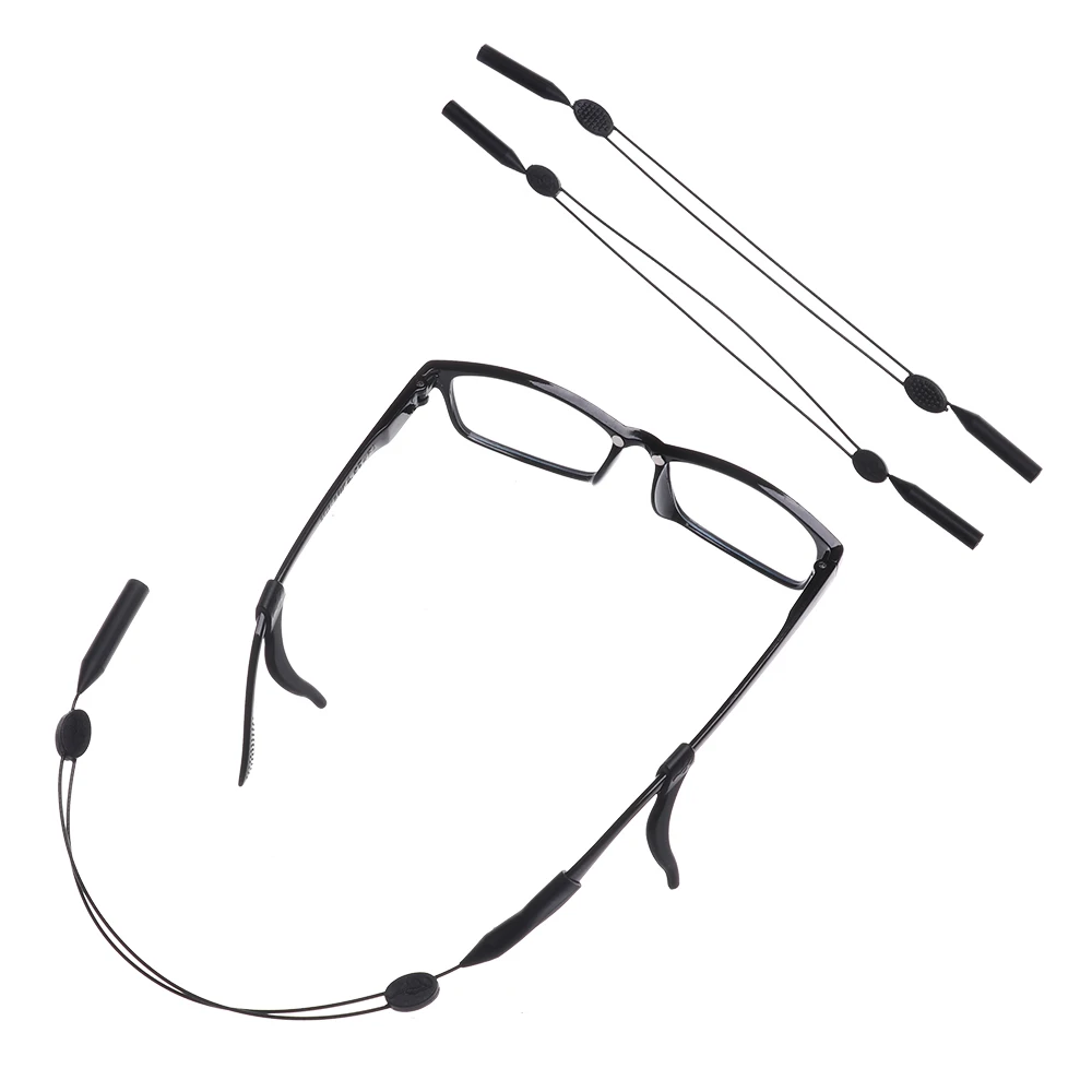 1Pcs Scalable Silicone Glasses Strap Neck Cord Sports Eyeglasses Sunglasses Rope String Holder Child Adult Eyewear Lanyard Gifts