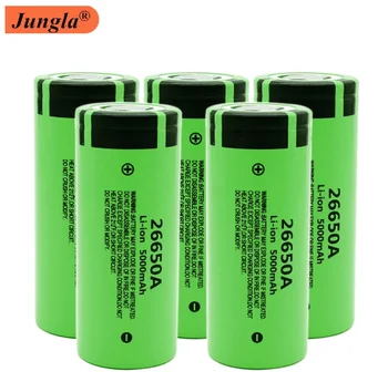 

100% Original 26650 Battery For Panasonic 26650A 3.7V 5000mAh High Capacity 26650 Li-ion Rechargeable Batteries