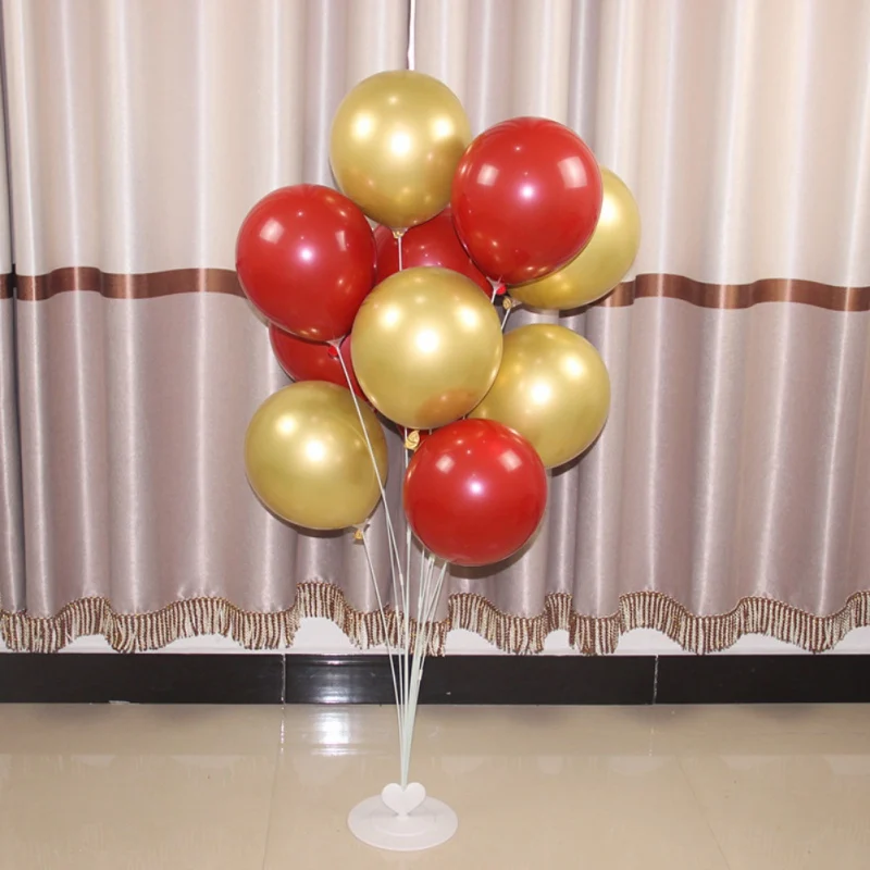  Balloon Stand Kit Tabletop Balloon Column Holder For Birthday Party Graduation Ceremony Christmas W