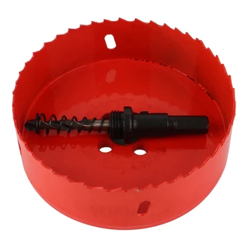 

M42 HSS Hole Saw Cutter Drill Bit For Aluminum Iron Pipe 110mm-200mm Aluminum Iron Stainless Steel DIY Wood Cutter Drill Bits