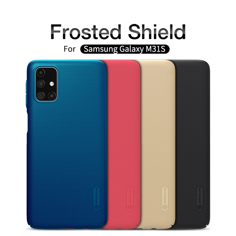 Nillkin Case For Samsung Galaxy M31s M21s M51 M31 Cover Super Frosted Shield Hard Pc Matte Protector Back Cover For Samsung F41 Phone Case Covers Aliexpress