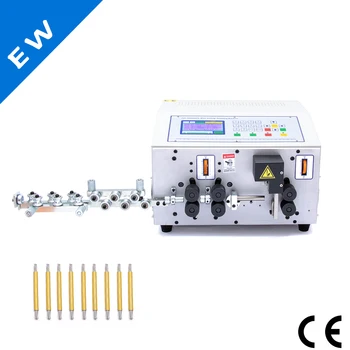 

EW-05C wire cutting and stripping machine wire range from AWG3 to AWG27