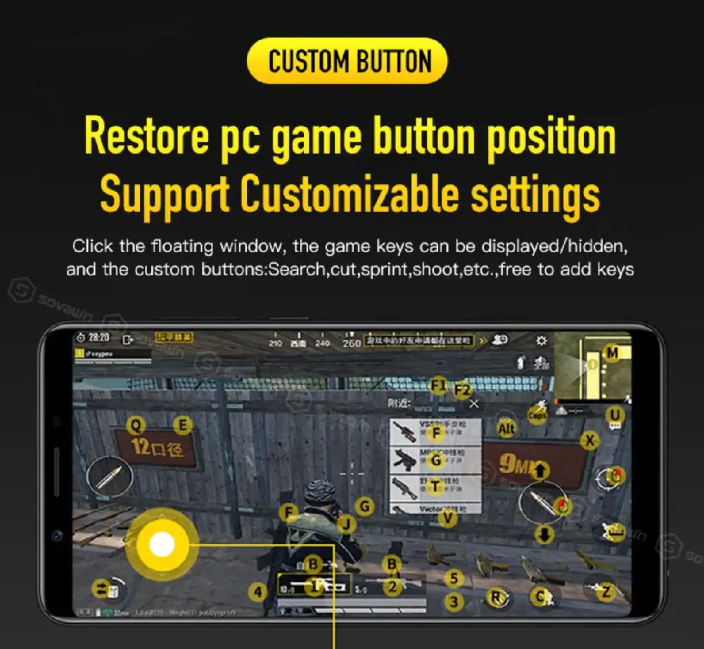 Gamepad Pubg Mobile Bluetooth 50 Android Pubg Mobile Controller Gaming Keyboard Mouse Converter Pan Berbentuk Untuk IOS IPad Ke PC Gamepads AliExpress