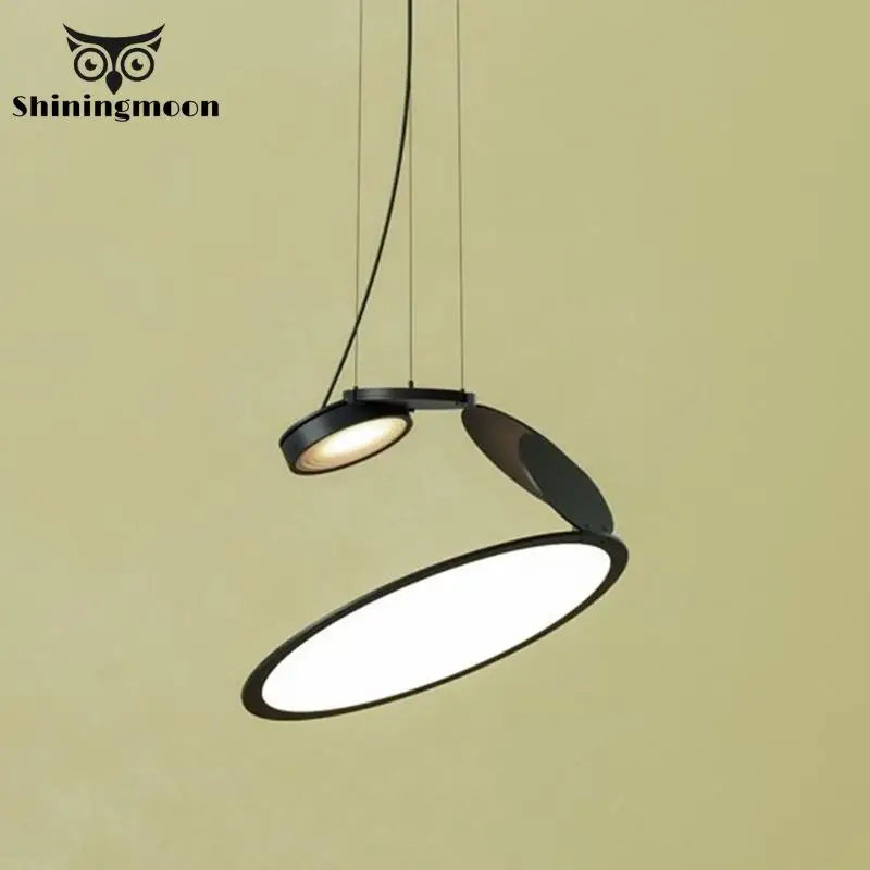 

Modern Living Room LED Pendant Lights Nordic Creative Industrial Black Home Decor Pendant Lamp Bar Cafe House Light Fixtures