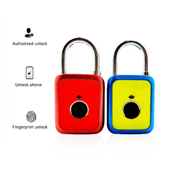 

Cardoria Fingerprint Lock Smart Padlock Portable Anti-Theft Fingerprint Padlock Bag Drawer Suitcase Thumbprint Smart Padlocks