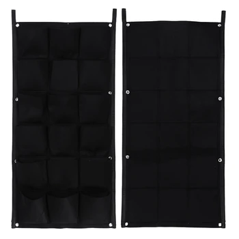 

18 Pockets Vertical Garden Flower Pots Hanging Plant Pots Wall Pot and Planter 50cmx100cm