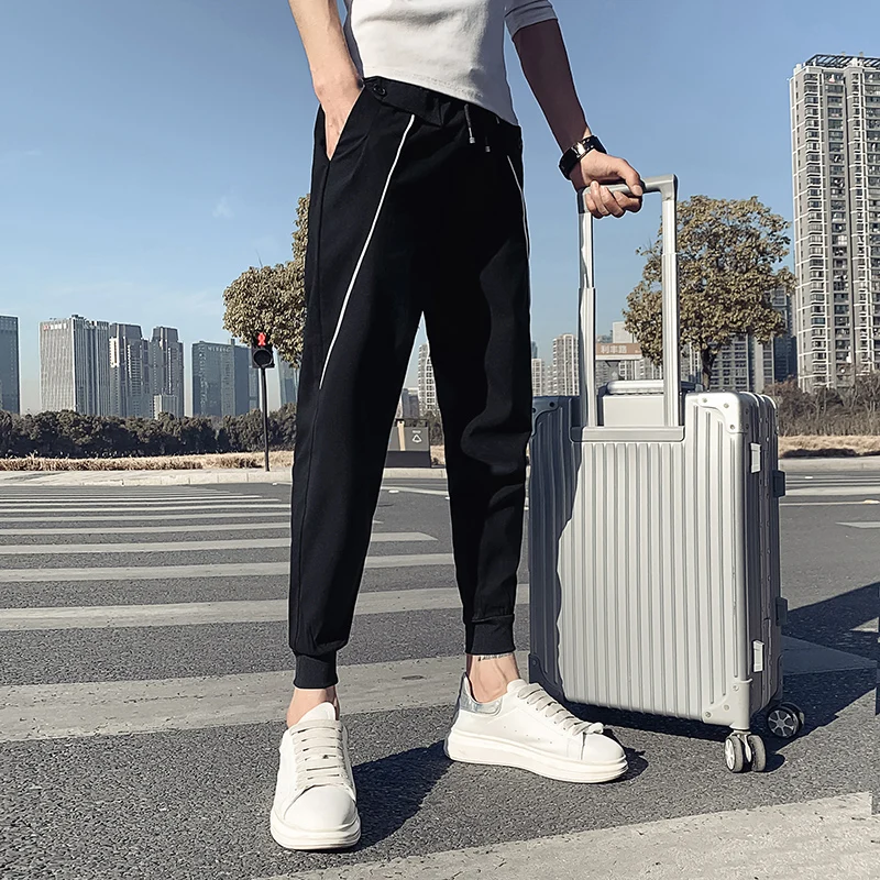 Korean Summer Thin Joggers Harem Pants 