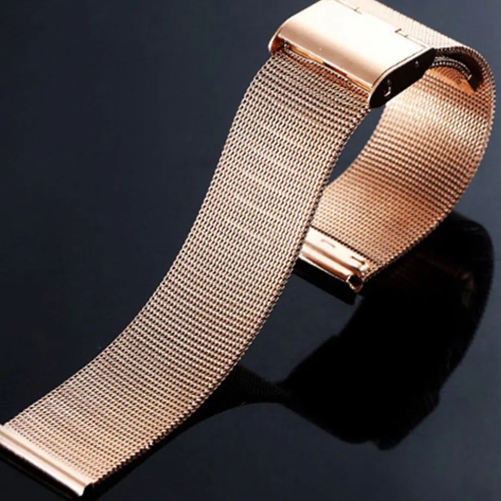 

16/18mm Braided Stainless Steel Mesh Watch Strap For Wrist WatchBand Replacement Tool Fit For Fitbit Charge2 Breathable Strap