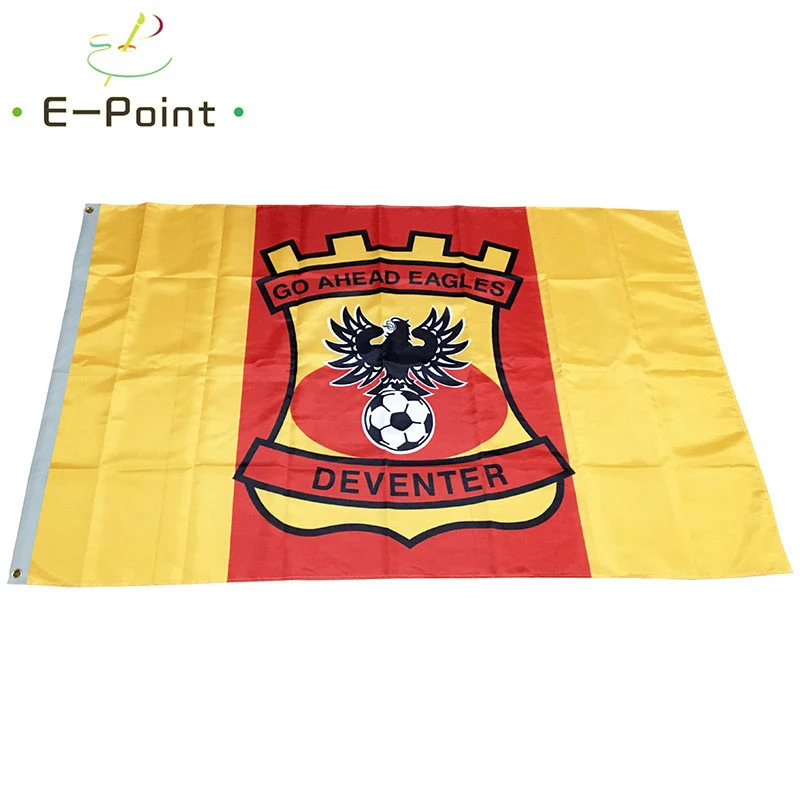 Королевство Go Ahead Eagles флаг ФК полный Размеры рождественские украшения для дома