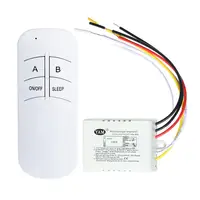 Receptor de interruptor de Control remoto inalámbrico, 1/2/3 canales, ON/OFF, 220V, controlador transmisor para luz de lámpara, equipos eléctricos