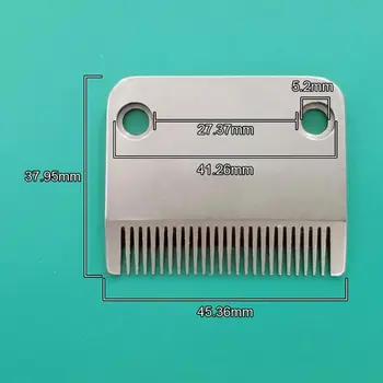 

Hair Clipper Blade 37 Tooth Bottom Cutter Trimmer Replacement Moving Blade