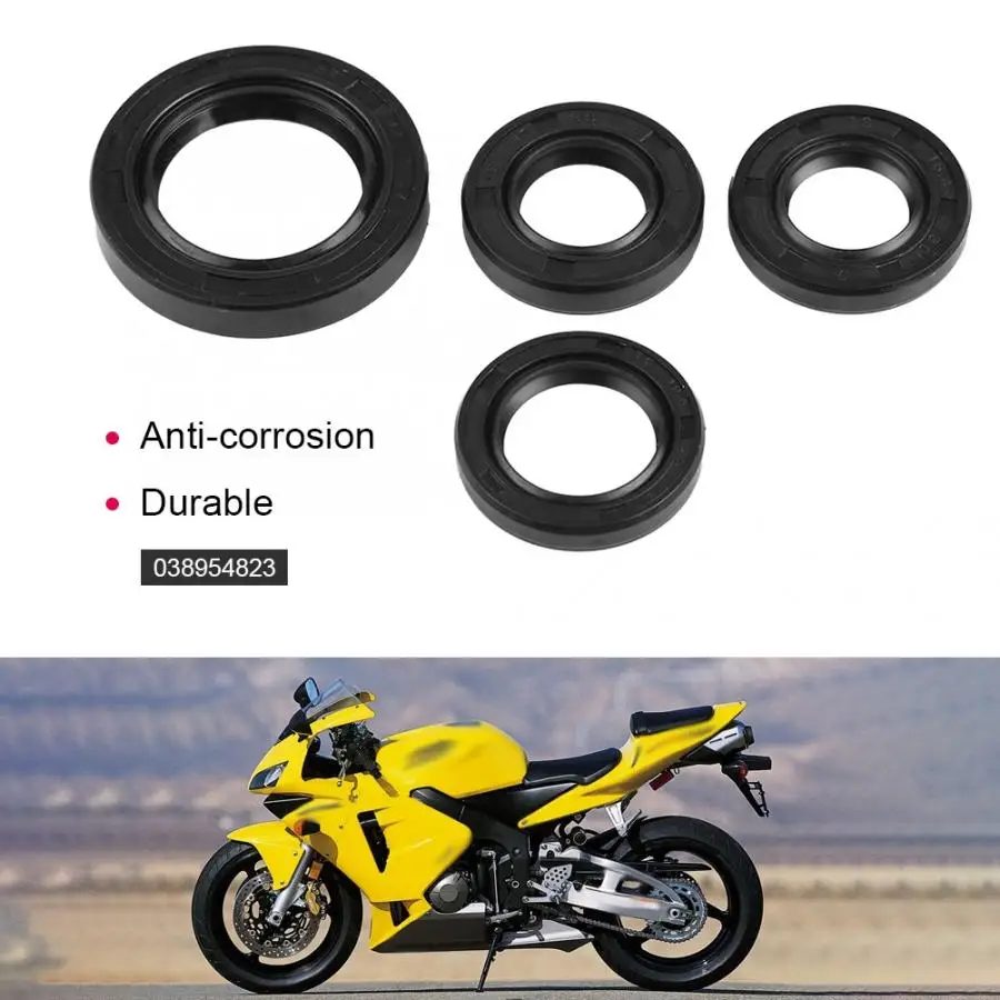 Чехол для кривошипа двигателя 4 шт. сальник большинства скутеров GY6 50cc 139 QMB