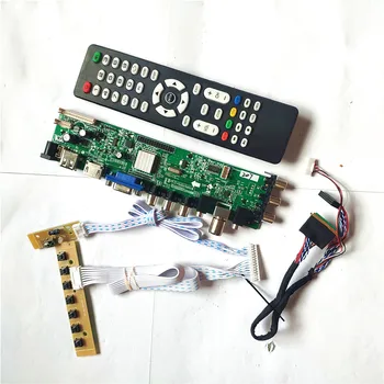 

For LTN140AT26-L01/302/804/H01/H02/W01 DVB digital panel HDMI VGA USB AV TV 3663 1366*768 LVDS 40-Pin LCD Controller board Kit