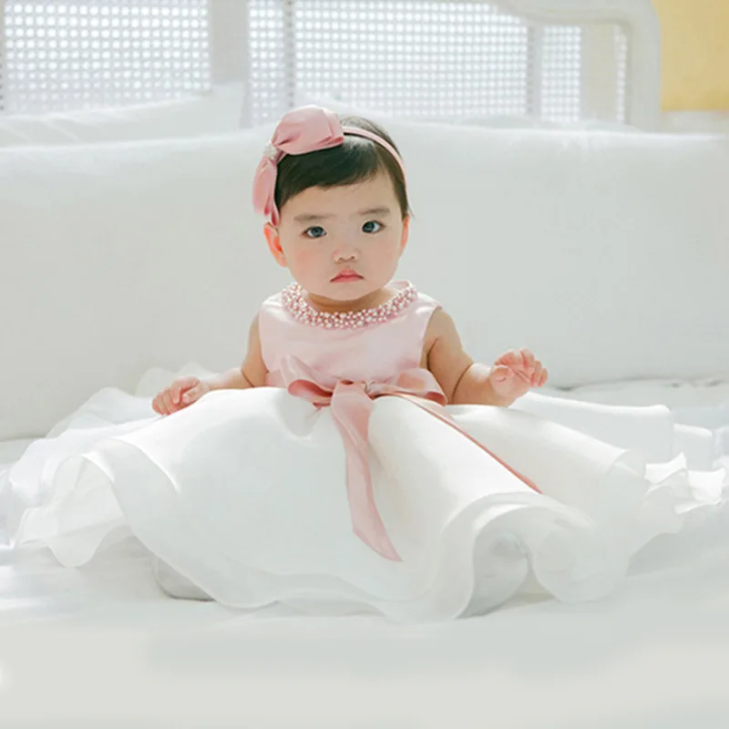 

Birthday Dress for 1 Year Baby Girl Clothes Flower Boutiques Ball Gown Child Girl Princess Dress for Newborns Toddler Outfits