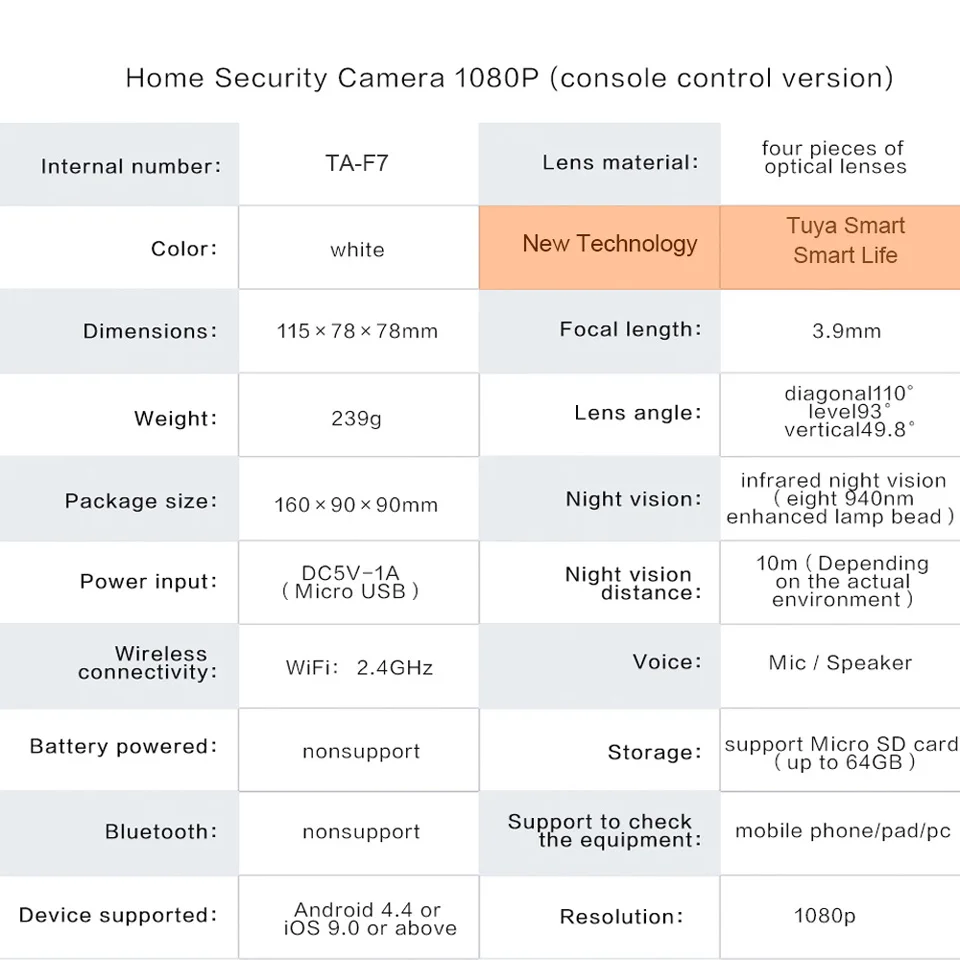 KSLAIC, Full HD, 2MP, IP камера, WiFi, 1080 P, CCTV, для помещений, автоматическое отслеживание, ночное видение, двухстороннее аудио, Tuya, умная камера безопасности жизни