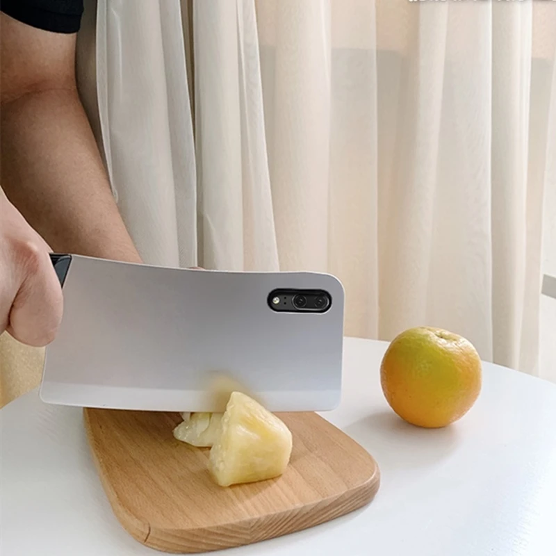 

Funny 3D Kitchen knife Phone Case For HUAWEI P9 P10 P20 P30 P40 Mate 10 20 30 PRO lite plus Creativity Silicone Soft Cover Coque