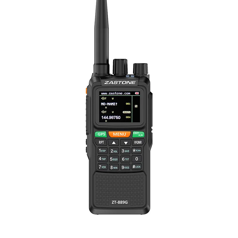 2 шт. Zastone 889G Портативное двухстороннее радио 5 10 км UHF/VHF Вт 999CH 3000 мАч рация Ham CB HF