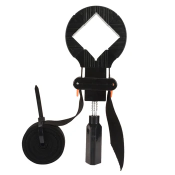 

New Plastic Adjustable Rapid Corner Clamp 4 Jaws Corner Band Strap Photo Frame Cupboard Drawer Holding Clamp Home Hareware Tool
