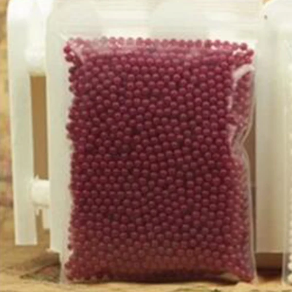 Jujube Декоративные игрушки для дома и сада, разноцветные Кристальные шарики для почвы, шарики для выращивания воды, биоразлагаемые Кристальные шарики, нетоксичные - Цвет: Jujube