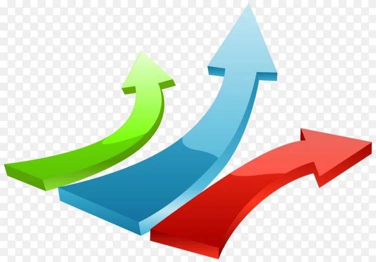 png箭头剪贴画-三支箭透明png剪贴画图像图片
