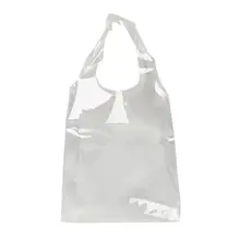 ПВХ сумка-тоут прозрачная пластиковая хозяйственная сумка Одежда Подарочная сумка сумочка