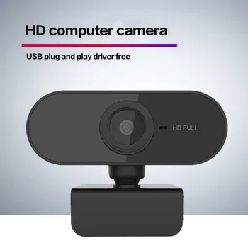 

USB HD Webcam with Microphone 360 Degree Rotating Webcam for Computer Adjustable Laptop Camera